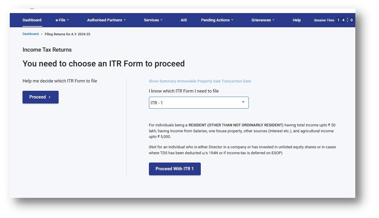WHO IS REQUIRED TO FILE ITR-1 & HOW TO FILE IT
